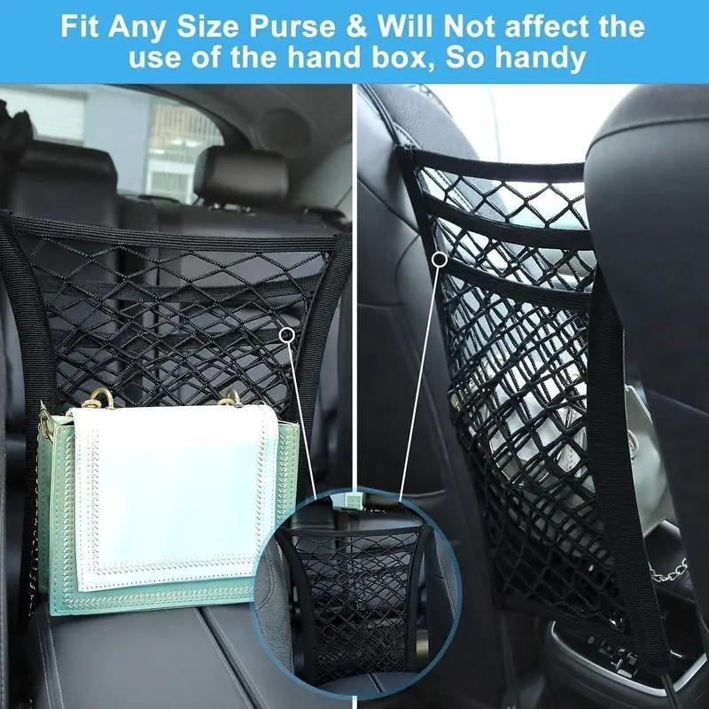 Pet Car Rear Isolation Mesh Net, Safety Divider, Dog & Cat Accessories for Travel Use